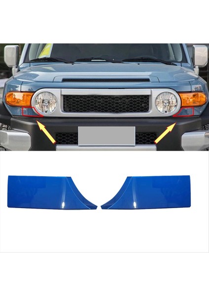 Toyota Fj Cruiser 2007-2014 Fender Köşe Far Alt Trim Plakası Için Sağ Ön Tam Tampon Dolgu Kapağı 52512-35100-J0 (Yurt Dışından) fırsatları
