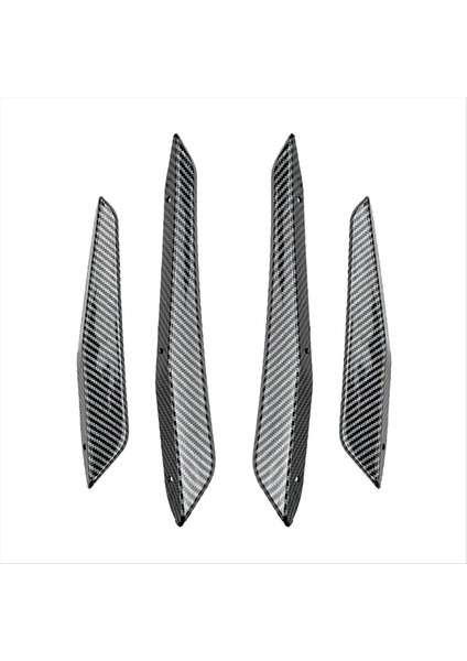 Araba Ön Tampon Yan Sıçrama Spoiler Sis Lambası Yan Spoiler Trim Bmw 2 Serisi M2 G87 2023+ Karbon Fiber (Yurt Dışından)