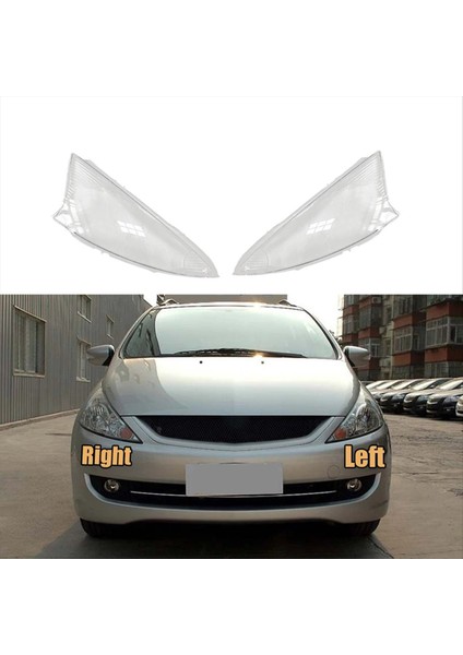 Mitsubishi Grandis Için Araba Ön Far Kapağı 2009-2015 Kafa Işık Gölgesi Şeffaf Abajur Toz Kapağı Sol (Yurt Dışından) indirimleri