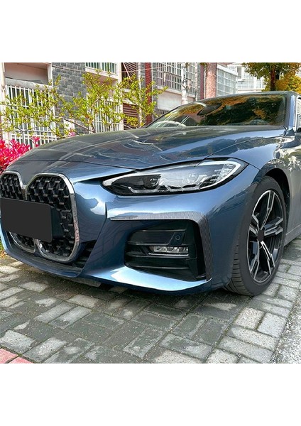 Araç Karbon Fiber Abs Ön Sis Fark Trim Trim Çember Bmw 4 Serisi G22 G23 G26 M Sport 2020-2023 (Yurt Dışından) fiyatları