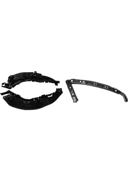 2 Adet Araba Ön Tampon Braketi Honda &amp 1 Adet Araba Sol Ön Tampon Far Sabit Destek Braketi (Yurt Dışından)
