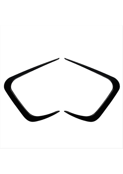 Araba Ön Tampon Ayırıcı Spoiler Trim Sis Fg To Canard Için Bmw 3 Serisi G20 G21 Lcı M Sport 2023+ Parlak Siyah (Yurt Dışından)