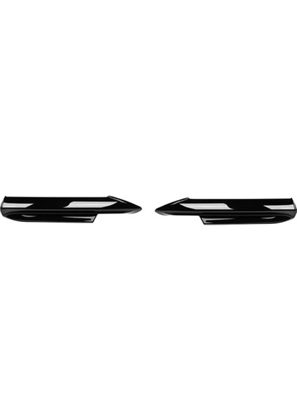 Bmw 3 Serisi E91 2005-2008 Parlak Siyah Için Araba Ön Tampon Dudak Difüzör Kanat Önlük Spoiler (Yurt Dışından)