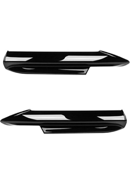 Bmw 3 Serisi E91 2005-2008 Parlak Siyah Için Araba Ön Tampon Dudak Difüzör Kanat Önlük Spoiler (Yurt Dışından) modelleri
