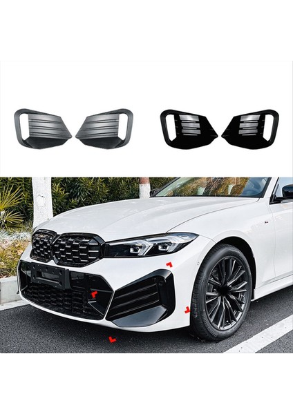 Araba Ön Tampon Işık Çerçeveleri Spoiler Bmw 3 Seres G20 G21 Lcı M Sport 2023+ Abs Için Izgara Kapağı (Yurt Dışından) fırsatları