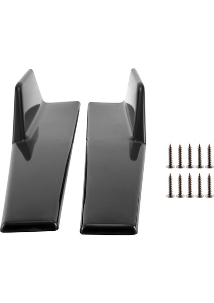 Yan Etekler Evrensel Araçlara Uyuyor Siyah 450MM Dış Yan Taraftaki Uzantılar Ayırıcı Dudak Araba Difüzörleri (Parlak Siyah) (Yurt Dışından) fiyatları