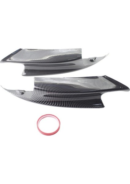 Karbon Fiber Tarzı Ön Tampon Ayırtıcı Spoıler Dudak Bmw E92 E93 M3 2007-2013 (Yurt Dışından)