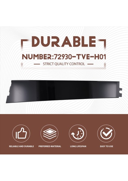 72930-TVE-H01 Arka Sağ Kapı Sütun Kalıp Garnitür Honda Accord 2018-2022 Araba Kapı Penceresi Çerçeveleri Döşeme Parçaları (Yurt Dışından) fırsatları