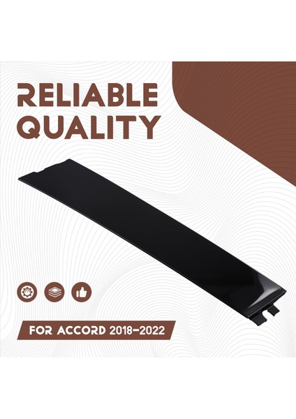 72930-TVE-H01 Arka Sağ Kapı Sütun Kalıp Garnitür Honda Accord 2018-2022 Araba Kapı Penceresi Çerçeveleri Döşeme Parçaları (Yurt Dışından) indirimleri