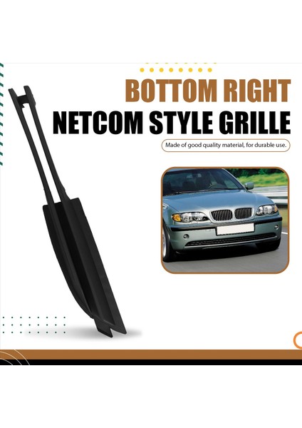 Araba Ön Tampon Sağ Tarafı Sis Izgara Kapağı Bmw E46 3 Serisi 320I 2002-2005 51117032614 Sağ Taraf 51117032614 (Yurt Dışından) fırsatları