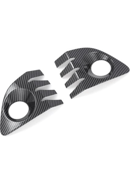 Ön Tampon Sis Lambası Çerçeve Lambası Gölgesi Toyota Corolla Cross Için Izgara Çerçeve Kapağı XG10 Hibrid 2021-2025 A (Yurt Dışından)