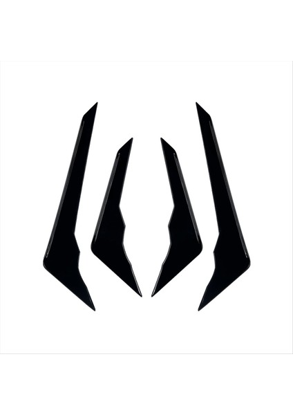 Araba Ön Tampon Spoiler Ayırıcı Kapağı Sis Lambası Dudak Ayırıcı Iz (Yurt Dışından)