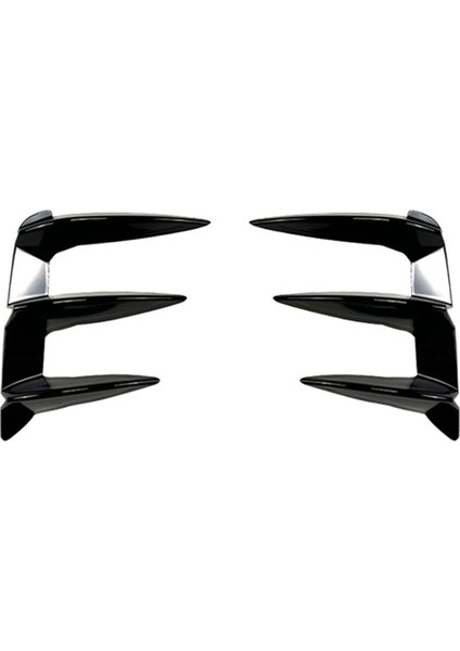 Araba Parlak Siyah Arka Tampon Ayırıcı Kiti Spoiler Arka Kanard Hava Havalandırma Döşemesi Bmw X3 G01 Lcı M Sport 2022-2023 (Yurt Dışından) fiyatları