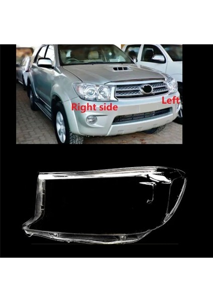 Araba Sol Far Kabuk Lambası Gölgesi Toyota Fortuner Için Far Kapağı 2008-2012 (Yurt Dışından) fırsatları