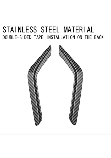 Araba Ön Tampon Ayırıcı Spoiler Dekoratif Kaplamalar Toyota Alphard 40 Serisi 2023+ Abs Karbon Fiber (Yurt Dışından) fiyatları