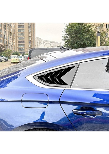 Araba Arka Üçgen Pencere Panjurları Panjurlar Panjurlar Audi A5 S5 F5 Sportback 4 Kapı 2017-2024 Parlak Siyah (Yurt Dışından) fiyatları