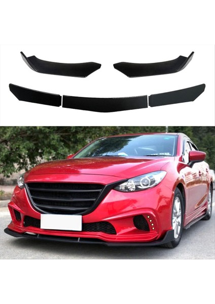 Ön Araba Tampon Dudak Gövde Kiti Evrensel Dudak Ayırıcı Spoiler Difüzör Kanard Koruyucu Hava Barajı Trim Gövde Kiti (Yurt Dışından) fırsatları