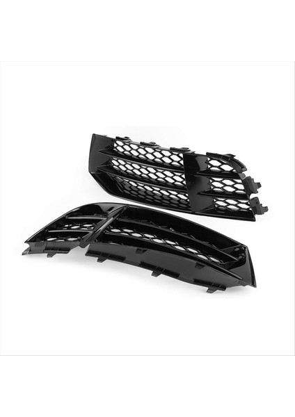 1 Çift Kırmızı Çizgi Sis Far Çerçeve Izgara Spor Tarzı Sis Lambası Kapağı Audi A4 S4 13-15 Dekoratif Modifikasyon Parçaları (Yurt Dışından) fırsatları