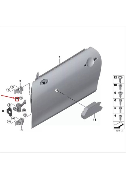 Yeni Araba Kapı Denetleyici Kapı Kontrol Kayışı Durdurma Durdurucu 51217297261 Bmw Mini B37 F56 F57 Otomatik Parçaları (Yurt Dışından) indirimleri
