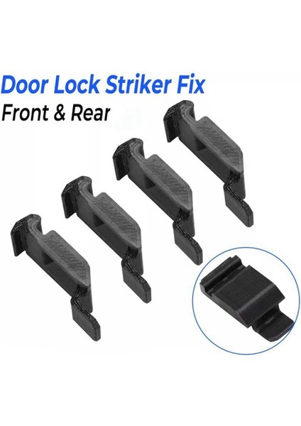 4pcs Ön Arka Forvet Kapı Kilidi Forvet Kapısı Kilit Kilitar Kauçuk Sabitleme Parçaları W123 W126 240D 280E 300D (Yurt Dışından) fiyatları