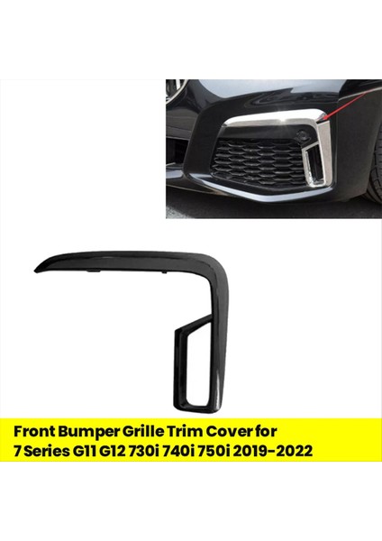 Bmw 7 Serisi G11 G12 730I 740I 750I 2019-2022 Dış Aksesue 51118079587 L Için Araba Ön Tampon Izgara Trim Kapağı (Yurt Dışından) fiyatları