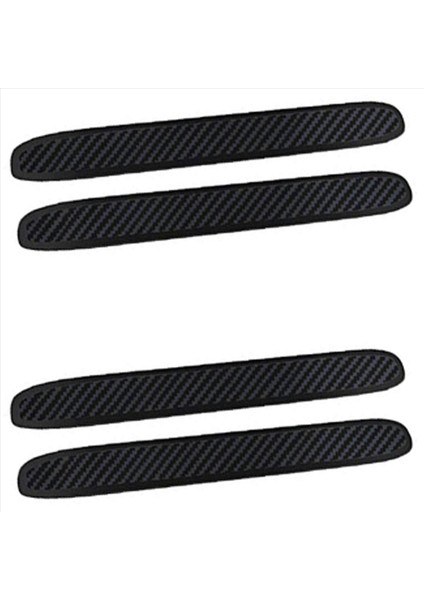 Araba Tampon Koruyucu Kauçuk Şeritler Karbon Fiber Ön ve Arka Yan Tampon Koruma Koruma Kapağı Suv Mpv Kamyonet 4 Pc (Yurt Dışından) fiyatları