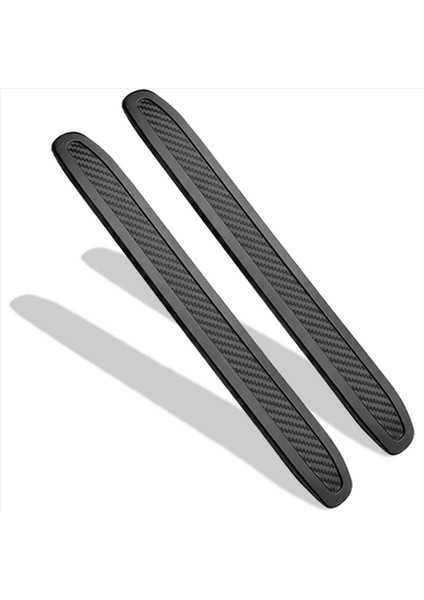 Araba Tampon Koruyucu Kauçuk Şeritler Karbon Fiber Ön ve Arka Yan Tampon Koruma Koruma Kapağı Suv Mpv Kamyonet 4 Pc (Yurt Dışından) modelleri