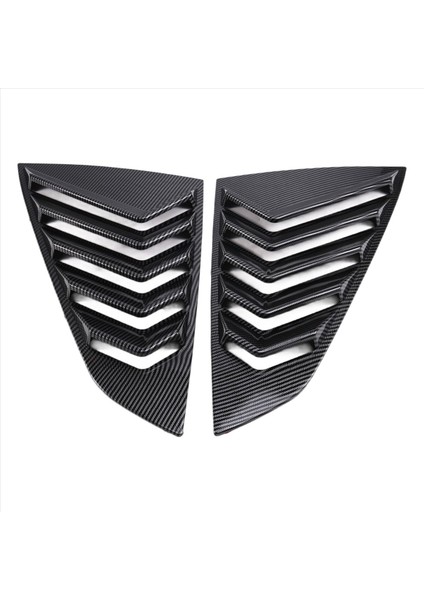 Arka Pencere Yan Deklanşör Dekorasyon Kapağı Sticker Havalandırma Kepçe Trim Ford Mustang 2024 - 2025 C (Yurt Dışından) fiyatları