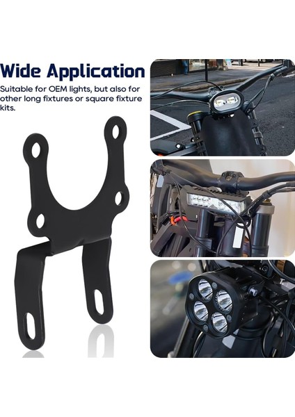 Surron Light Bee S/x Segway X260 X160 Far Montaj Braketi Ön Işık Braketi Destek Montaj Aksesuarları (Yurt Dışından) fiyatları