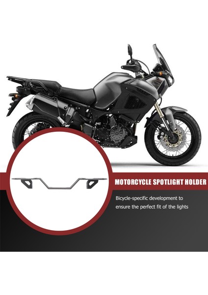 Motosiklet Sisi Fig Fids Yardımcı Braket Işık Montajları Yamaha Için Spotlight Tutucu XT1200Z Xtz 1200 Süper Tenere 2014- (Yurt Dışından) fırsatları