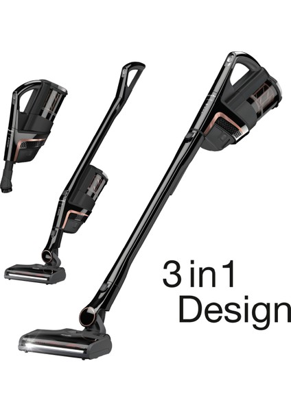 Triflex HX2 Cat&Dog Obsidian Siyah - Şarjlı Dik Süpürge