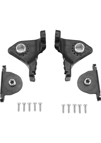 1paır L+R Ön Far Onarım Montajı Rs Bracket Kapları Mercedes-Benz Glc-Sınıf X253 2015-2019 A2538200114 2538200214 (Yurt Dışından)