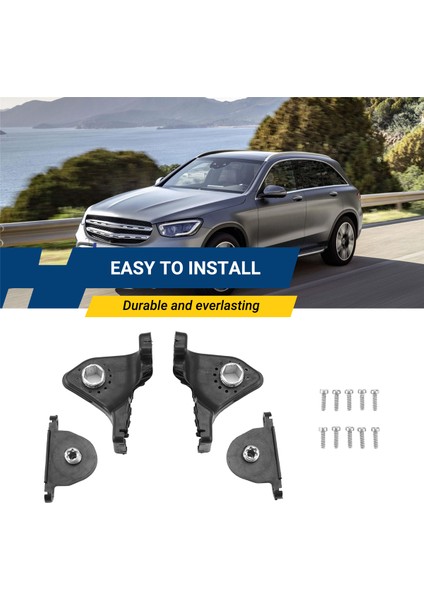 1paır L+R Ön Far Onarım Montajı Rs Bracket Kapları Mercedes-Benz Glc-Sınıf X253 2015-2019 A2538200114 2538200214 (Yurt Dışından) indirimleri