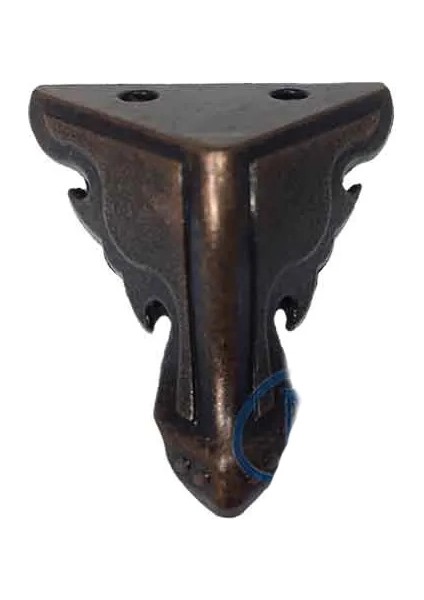 Ahşap, Sunta Sandık Ayağı, Kutu Ayak 3,5 cm - Eskitme