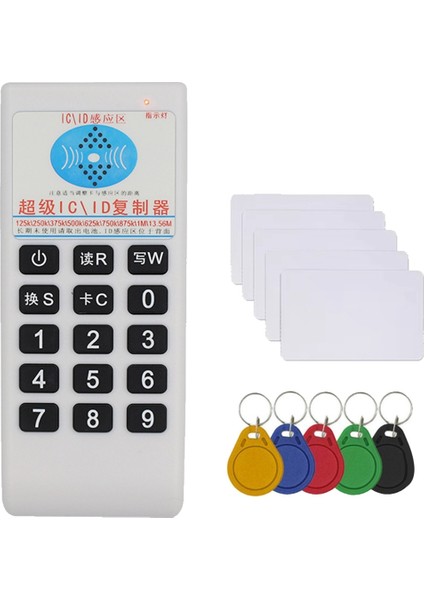 Rfıd Nfc Ic Kart Okuyucu ve Yazar+5xuid Kart/anahtarlık 125KHZ-15 56MHZ Çoğaltıcı Rfıd Akıllı Kart Okuyucu Ic Id Çoğaltıcı (Yurt Dışından)