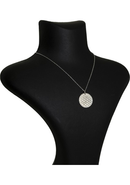 1773 İTÜ Dokulu Madalyon Kolye Gümüş fiyatları