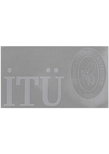 1773 İTÜ İTÜ Araba Etiketi Orta Beyaz fiyatları