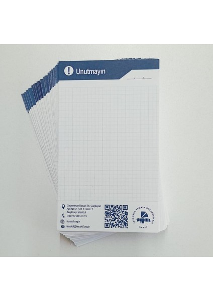 1773 İTÜ İTÜ Vakıf Bloknot modelleri