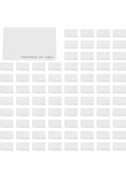 200PCS Erişim Kontrol Kartı Rfıd Kartı 125KHZ EM4100 TK4100 Akıllı Yakınlık Kartı Rfıd Etiket Anahtarı Erişim Denetimi Anahtarı (Yurt Dışından)