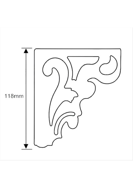 4pcs/set Metal Mobilya Bacakları Kanepe Sandalyesi Için Içi Boş Ayaklar Masa Dolabı Yatağı Diy Aksesuarları Açıklık Mobilya Ayakları Siyah (Yurt Dışından) fırsatları