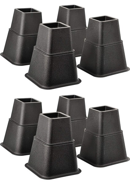 16 Adet Ek 3 Inç Depolama Masası Veya Kanepe Asansörü Oluşturmak Için Ayarlanabilir Yatak Yükselticileri Veya Mobilya Yükseltici (Yurt Dışından)