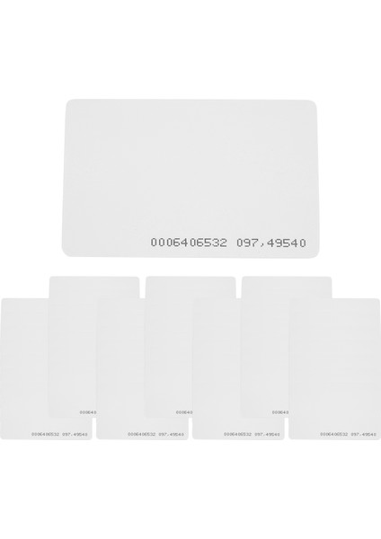 50PCS Erişim Kontrol Kartı Rfıd Kartı 125KHZ EM4100 TK4100 Akıllı Yakınlık Kartı Rfıd Etiket Anahtarı Erişim Denetimi Anahtarı (Yurt Dışından)