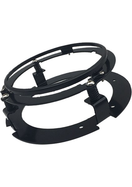 5.75 Inç Siyah Araç Motosikletler Far Yuvarlak Montaj Braketi Harley Touring Softail Jeep Far Adaptörü Için Uygun (Yurt Dışından) fiyatları
