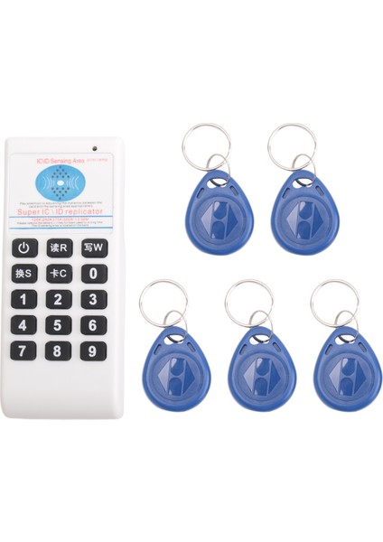 Rfıd Nfc Ic Kart Okuyucu ve YAZAR+5XT5577 Anahtarlık 125KHZ-15 56MHZ Çoğaltıcı Rfıd Akıllı Kart Okuyucu Ic Id Çoğaltma (Yurt Dışından)