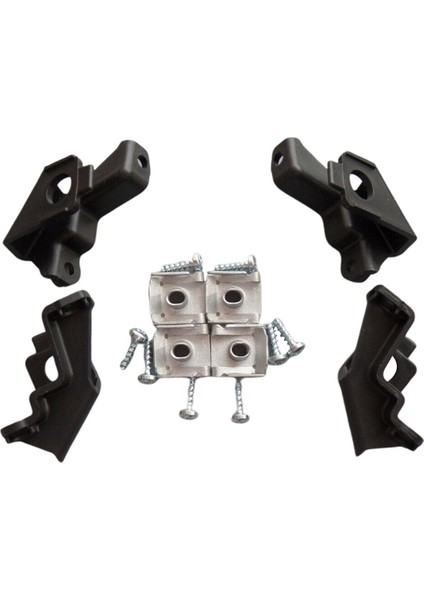 1paır Ön Far Montaj Braket Onarım Kiti 6R0998225/226 Vw Polo Için 09-17 Kafa Işık Lambası Sabit Tutucu Vida L+R (Yurt Dışından)