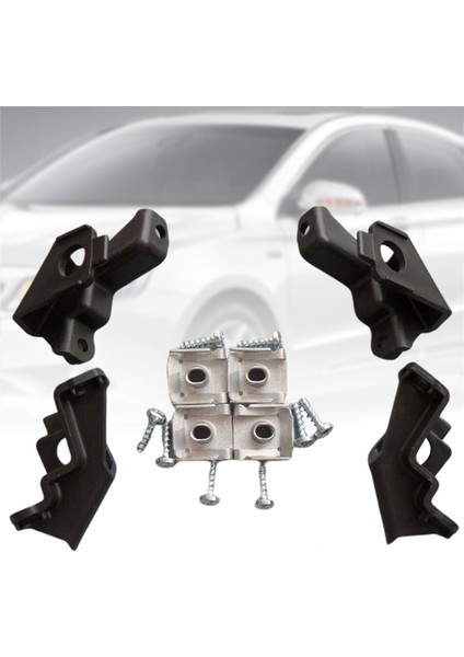 1paır Ön Far Montaj Braket Onarım Kiti 6R0998225/226 Vw Polo Için 09-17 Kafa Işık Lambası Sabit Tutucu Vida L+R (Yurt Dışından) modelleri