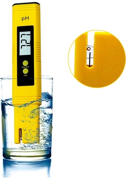 Dijital Ph Metre 0.01 Çözünürlüklü Su Sıvı Ph Ölçer Otomatik Kalibrasyonlu fiyatları