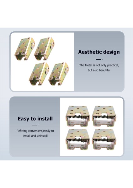 4pcs Katlanır Masa Bacakları Yatak Destek Braketleri Katlanabilir Mobilya Bacak Ayakları Kilit 2 4 Inç Lik Yaylar (Yurt Dışından) fiyatları