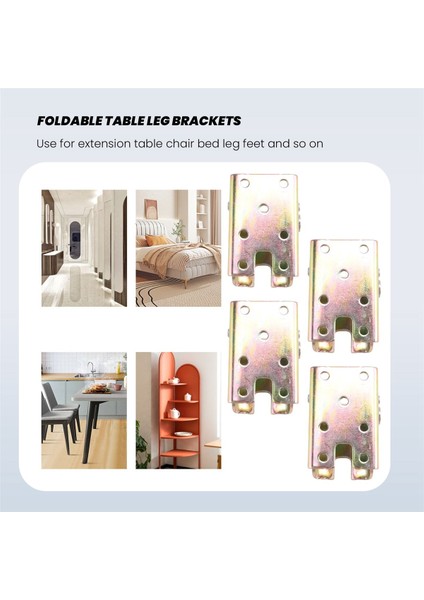 4pcs Katlanır Masa Bacakları Yatak Destek Braketleri Katlanabilir Mobilya Bacak Ayakları Kilit 2 4 Inç Lik Yaylar (Yurt Dışından) fırsatları