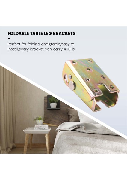 4pcs Katlanır Masa Bacakları Yatak Destek Braketleri Katlanabilir Mobilya Bacak Ayakları Kilit 2 4 Inç Lik Yaylar (Yurt Dışından) indirimleri